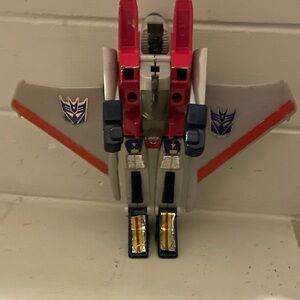 Transformers G1 Decepticon Seeker Jet Starscream Takara Vintage 1983